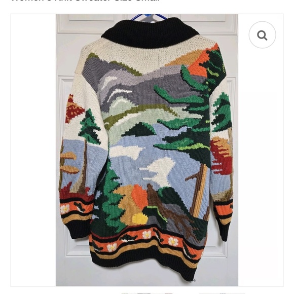 ISO Berek Marta D "Lake Woods Bird" cardigan - Picture 2 of 5